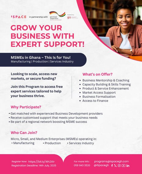 Are you an MSME in Ghana?