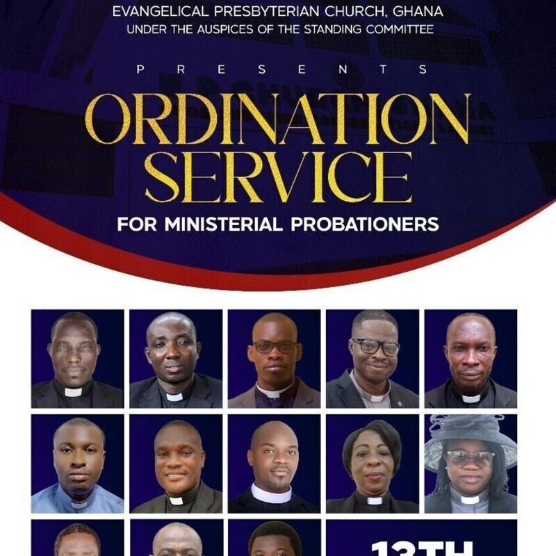 Ordination Service for Ministerial Probationers