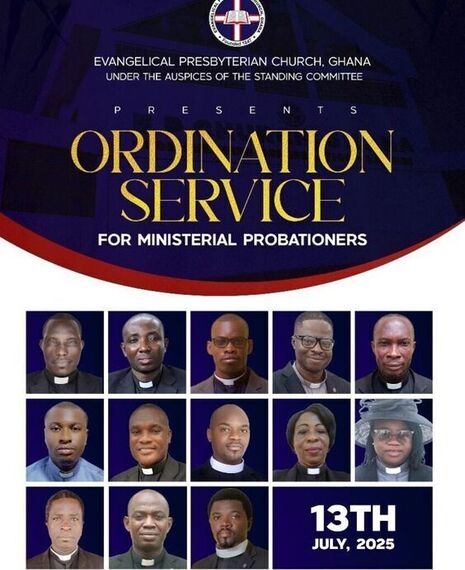 Ordination Service for Ministerial Probationers