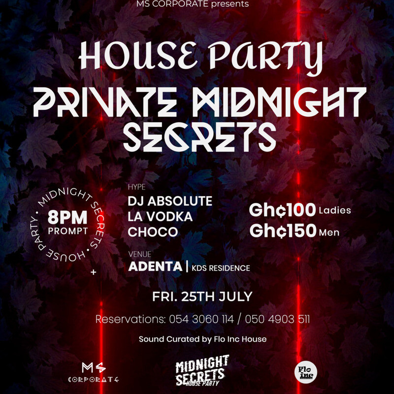 Midnight Secrets House Party