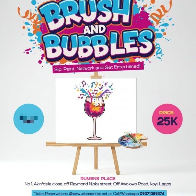 BRUSH and BUBBLE - IKOYI (every saturday)