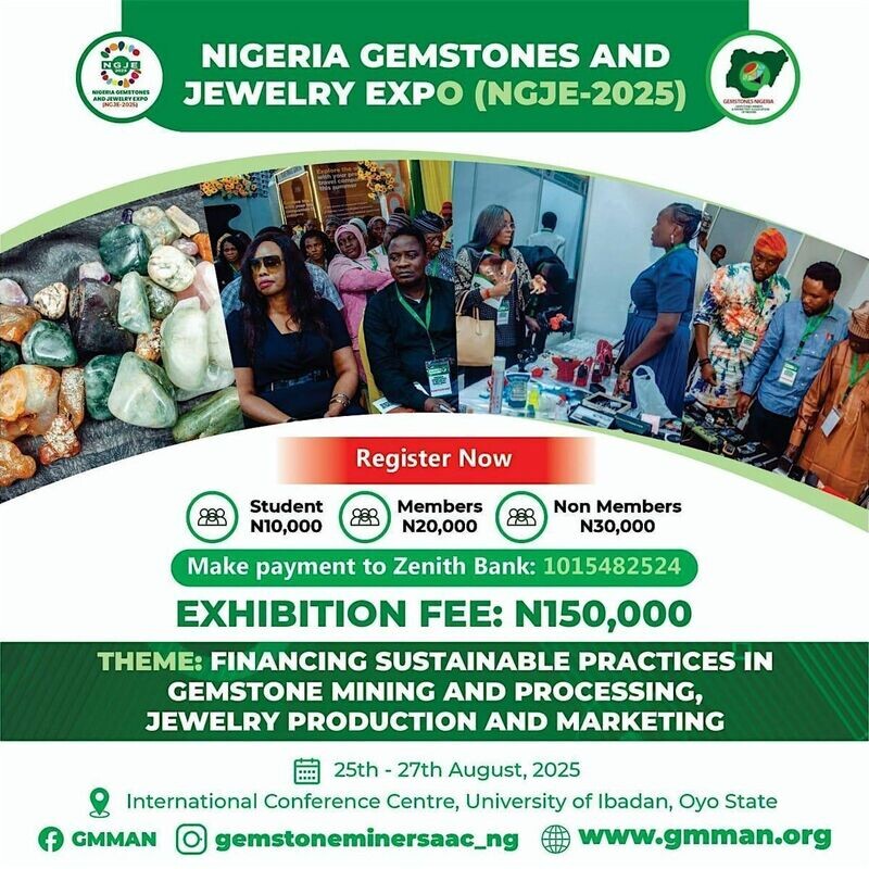 INVITATION TO PARTICIPATE IN THE NIGERIA GEMSTONES AND JEWELRY