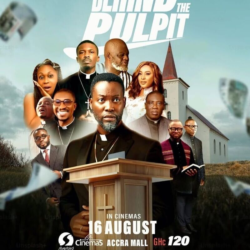 BEHIND THE PULPIT