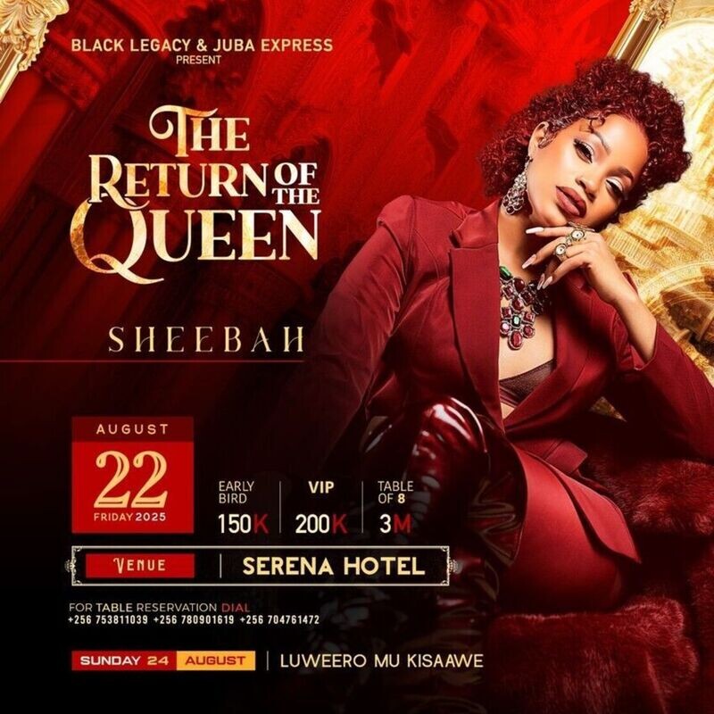THE RETURN OF THE QUEEN SHEEBAH