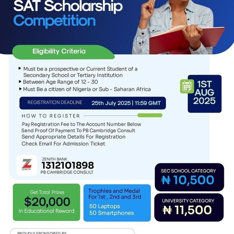 SAT Scholarship Competition