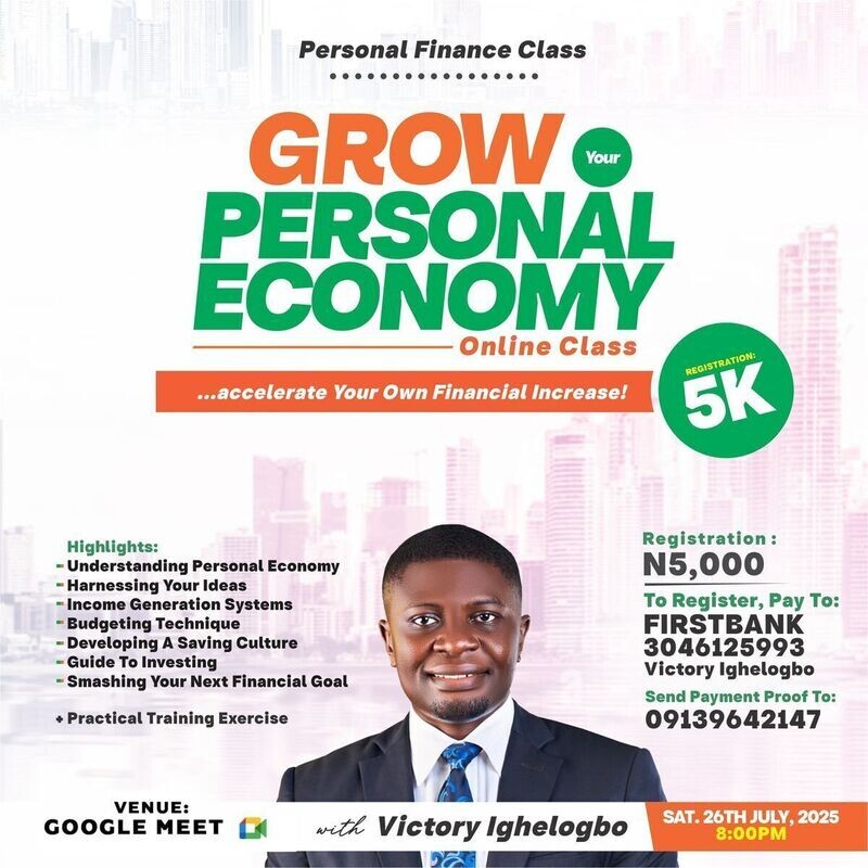 GROW YOUR PERSONAL ECONOMY