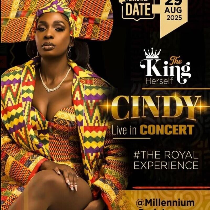 The King herself; Cindy Live in Concert 2025