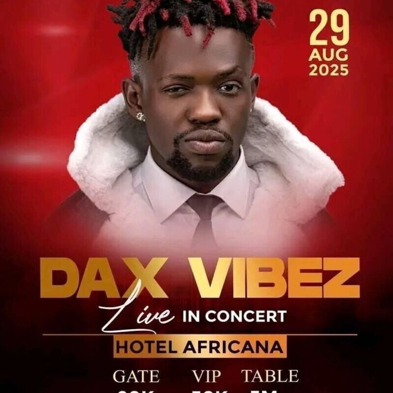 Dax Vibez live in concert
