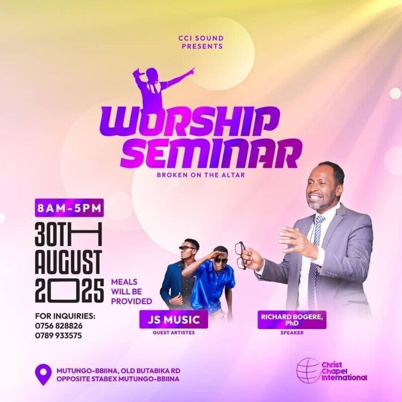 Worship Seminar - Full Day of Teachings