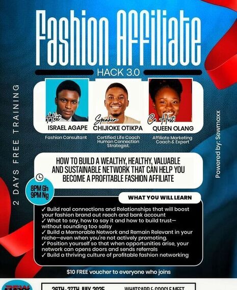 Fashion Affiliate Hack 3.0