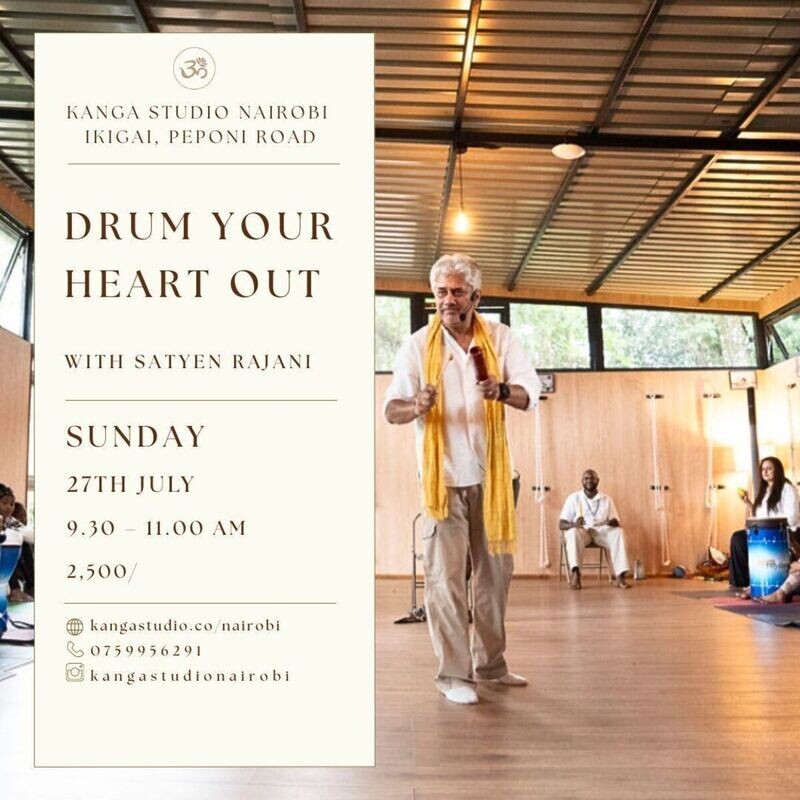 DRUM YOUR HEART OUT WITH SATYEN RAJANI