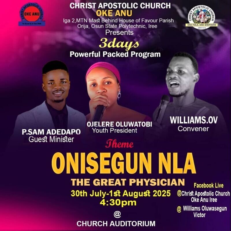 CAC OKE ANU Present 3-Day Yearly Powerful Program (2.0)