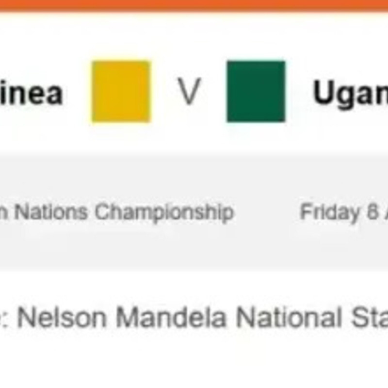 Guinea vs Uganda