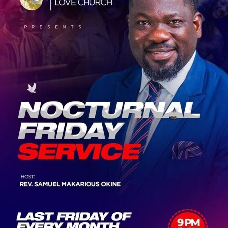 NOCTURNAL FRIDAY SERVICE