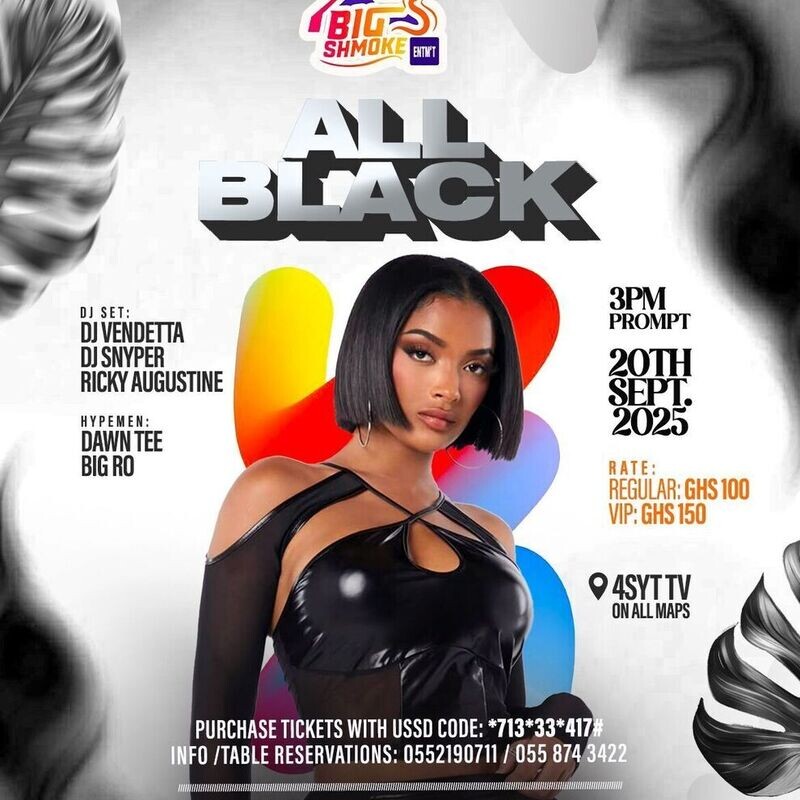 BIG SHMOKE ALL BLACK 