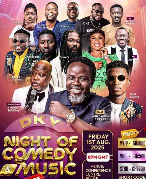 NIGHT OF COMEDY AND MUSIC 2025