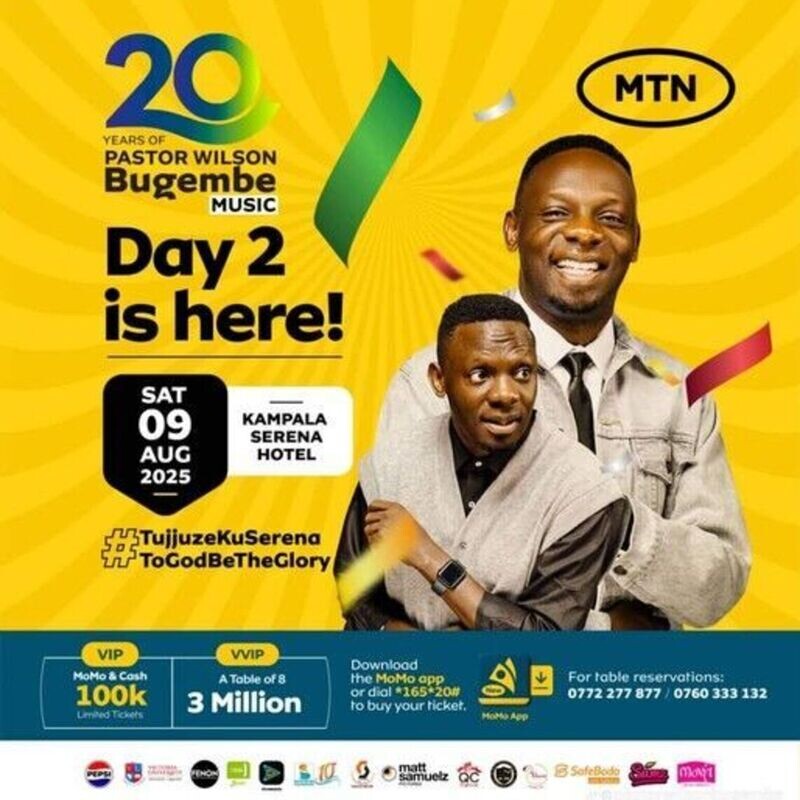20 YEARS OF PASTOR WILSON BUGEMBE Day 2