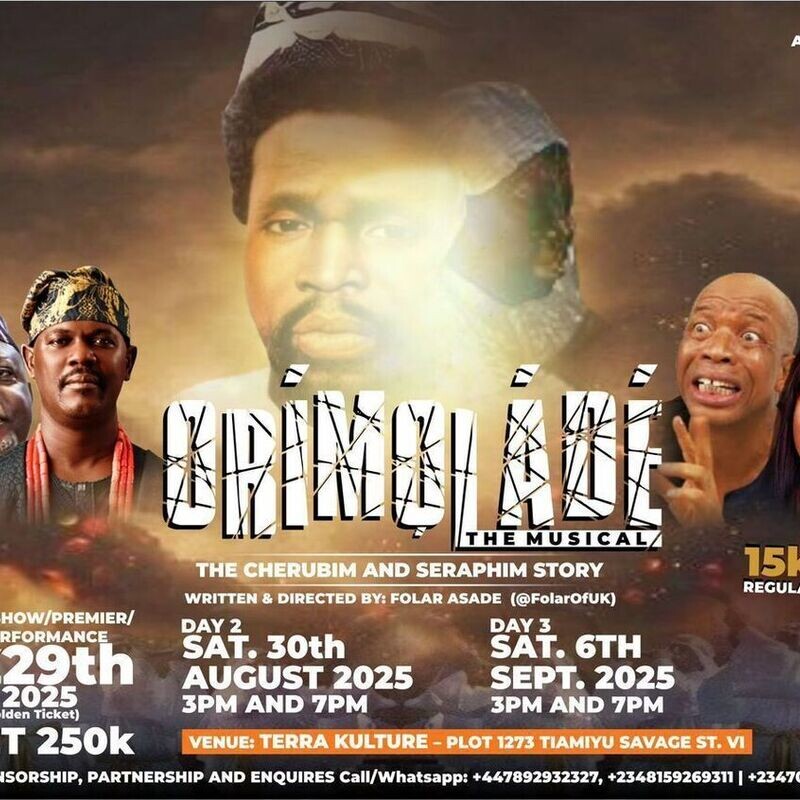 ORIMOLADE THE MUSICAL