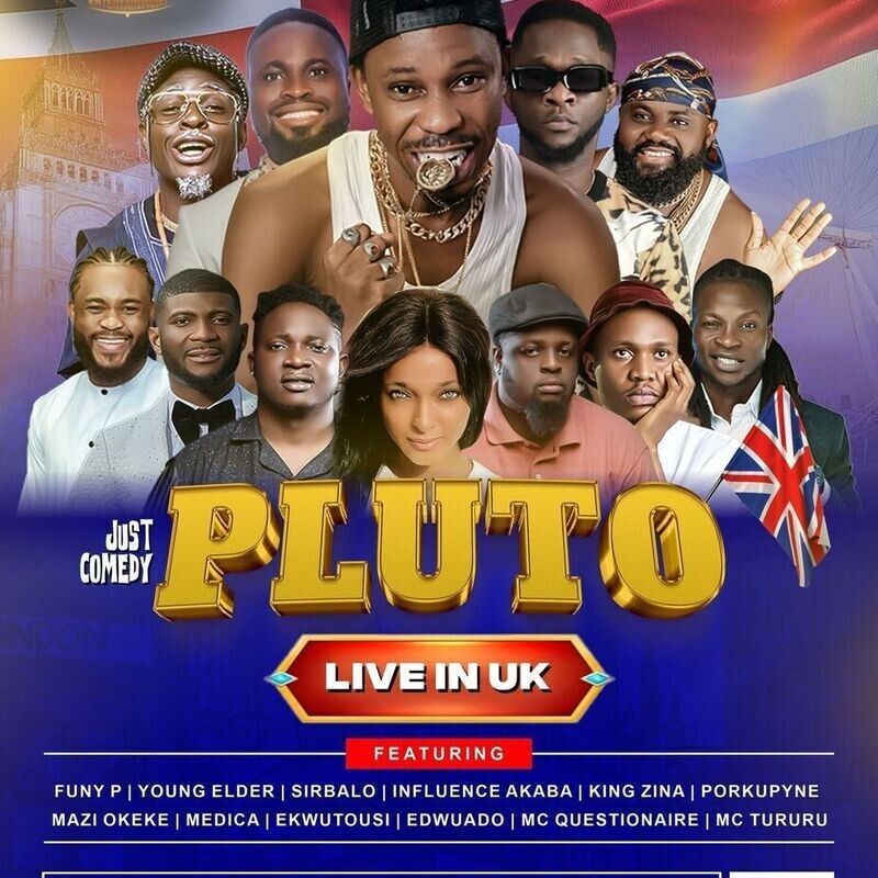 JUST COMEDY with PLUTO @HOMEOFLAFTA