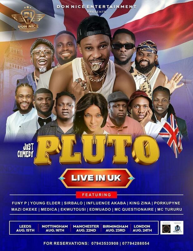 eGotickets — JUST COMEDY with PLUTO @HOMEOFLAFTA at Iddo, Lagos ...