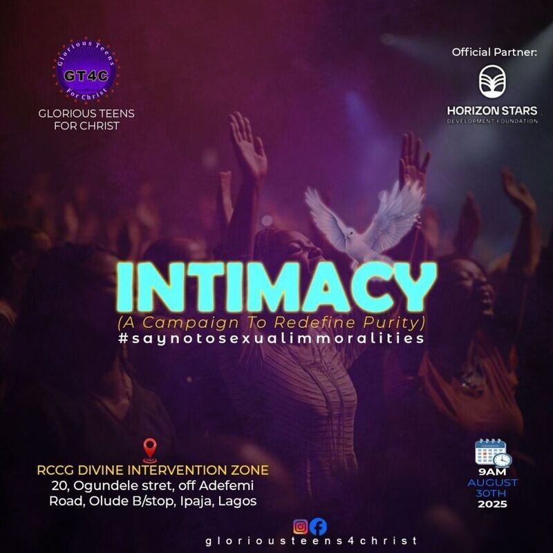 SAY NO TO SEXUAL IMMORALITIES CAMPAIGN