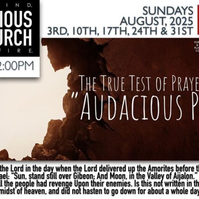 Audacious Prayers @ Network Service at The Bridge Network City Church