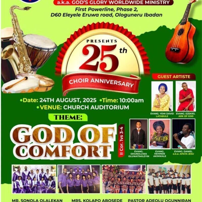 Fountain of Salvation Gospel Church 25 Years Choir Anniversary