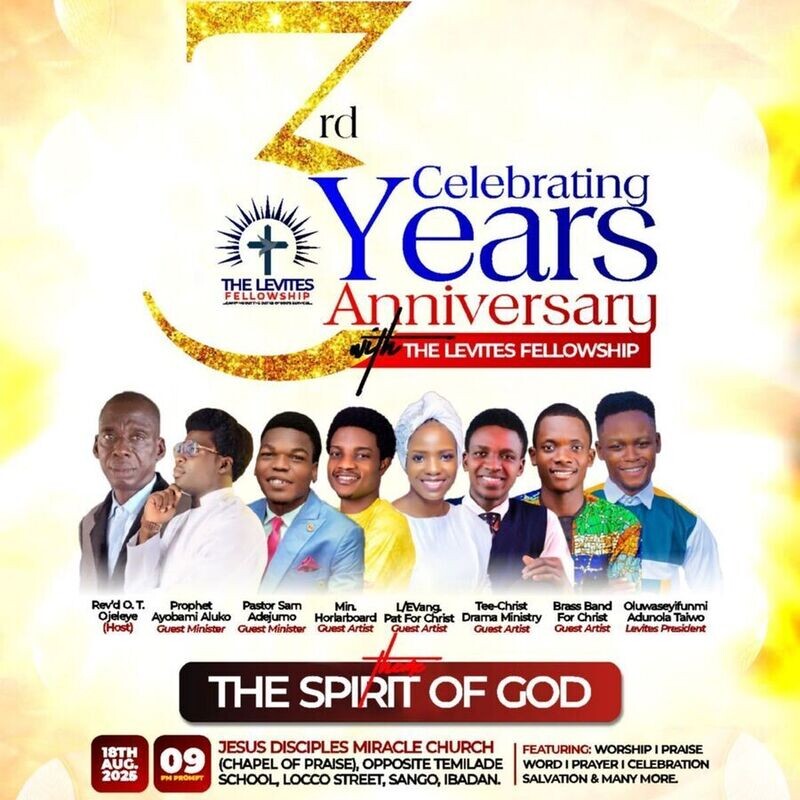 3rd Year Anniversary