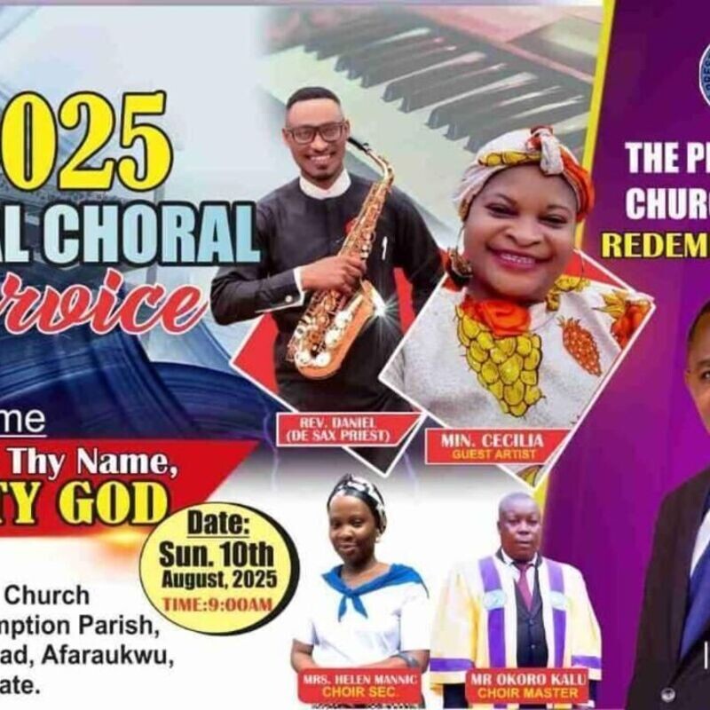 2025 ANNUAL CHORAL SERVICE