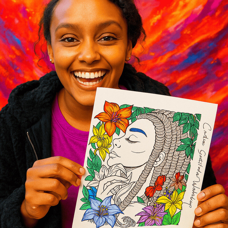 Color Your Calm & Connect!