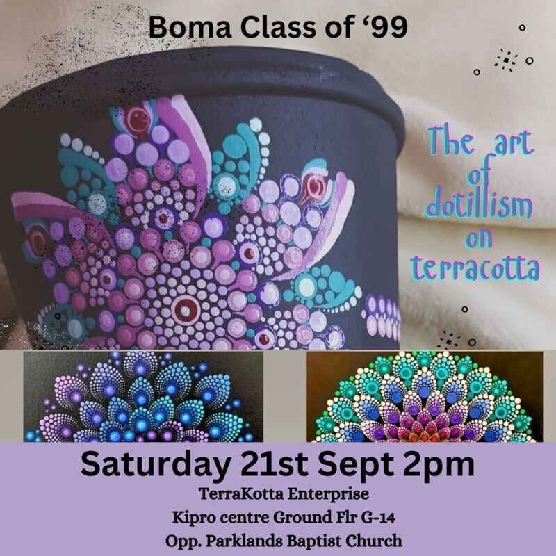 Dotillism On Terracotta