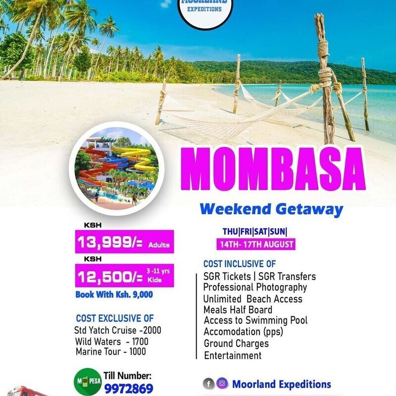 MOMBASA WEEKEND GETAWAY