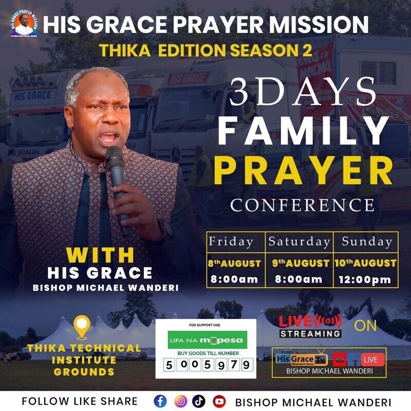 HIS GRACE PRAYER MISSION,THIKA.