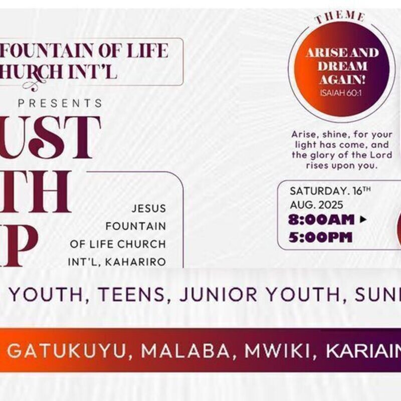 KAHARIRO ONE DAY YOUTH CONFERENCE