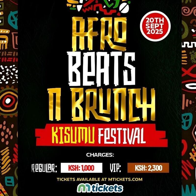 AFRO BEATS N BRUNCH KISUMU FESTIVAL