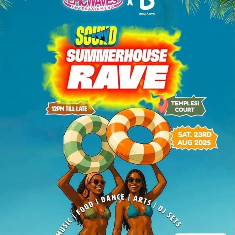 SUMMERHOUSE RAVE BBQ PARTY