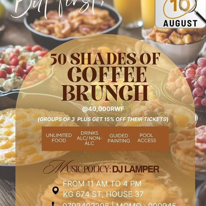 50 Shades Of Coffee Brunch