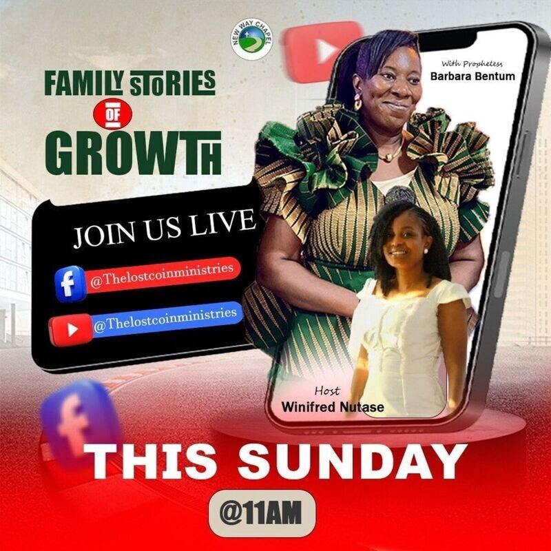 LIVESTREAMING- FAMILY STORIES OF GROWTH
