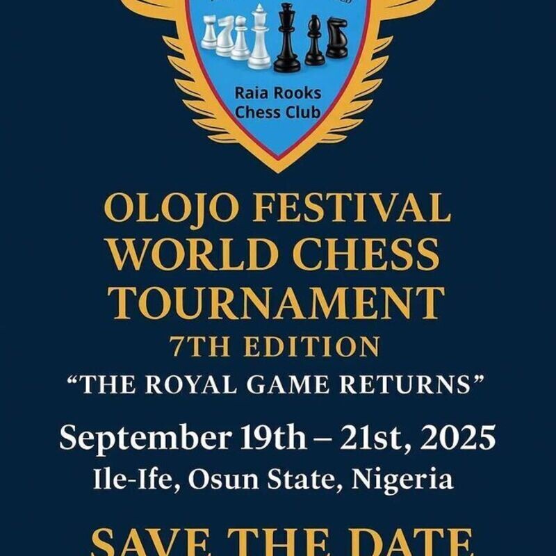 OLOJO FESTIVAL WORLD CHESS TOURNAMENT 🏁