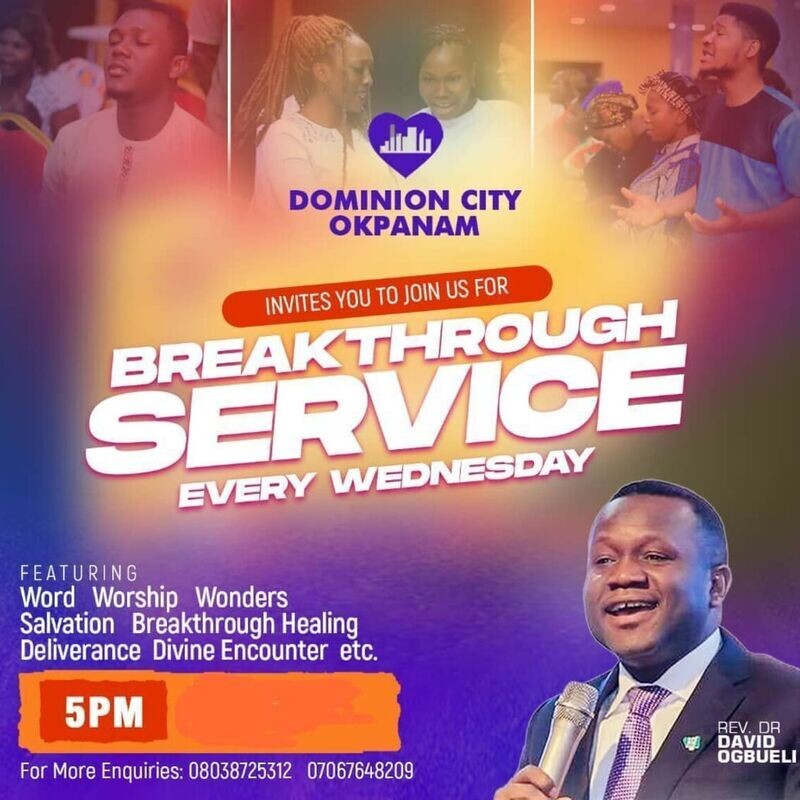 Midweek Breakthrough Service