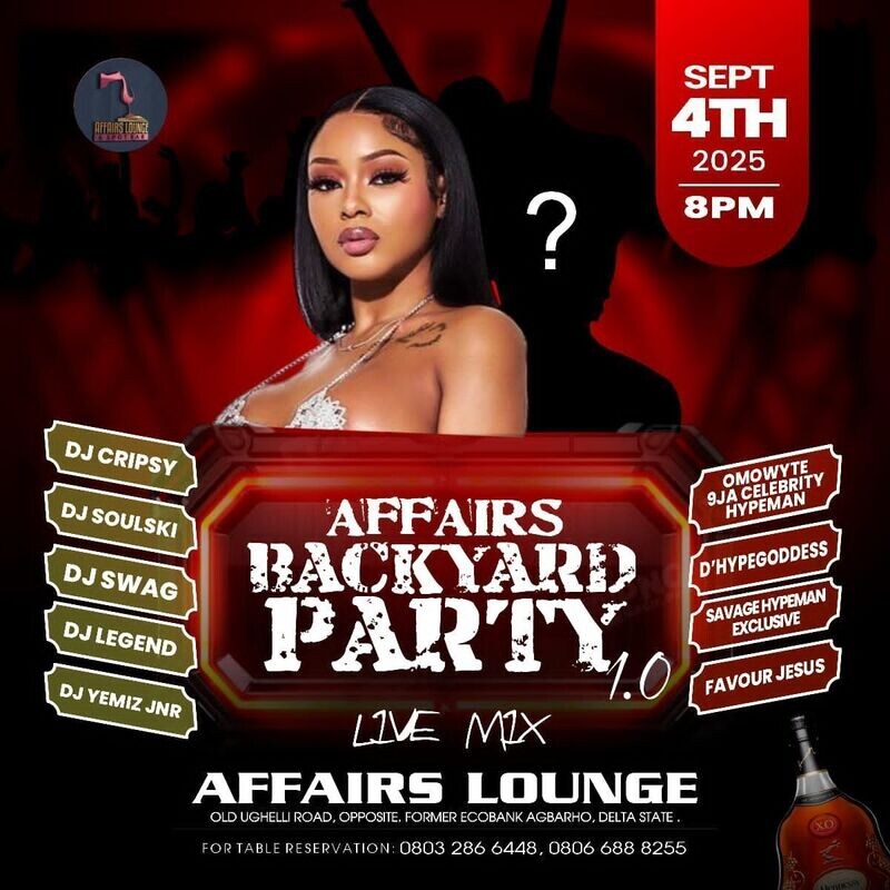 Affairs Backyard Party