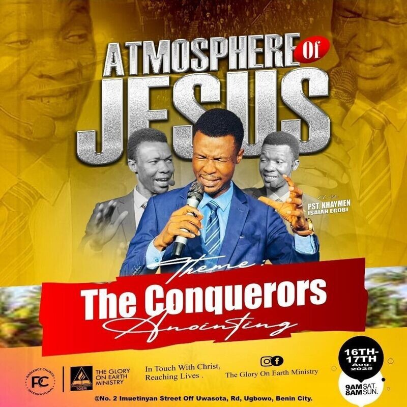 Atmosphere of Jesus: The Conquerors Anointing