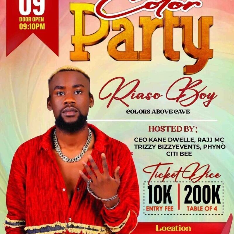Color Party with Riaso Boy
