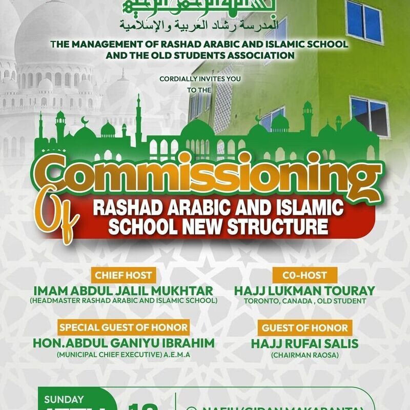 Commissioning of our Newly Renovated School Structure!