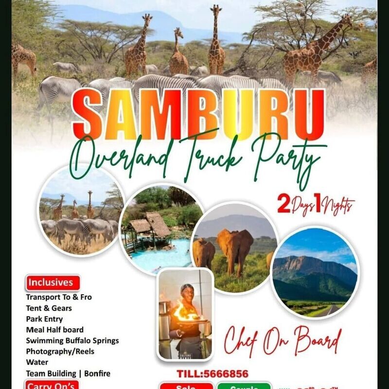Samburu Adventure at KFA Roundabout, Nakuru