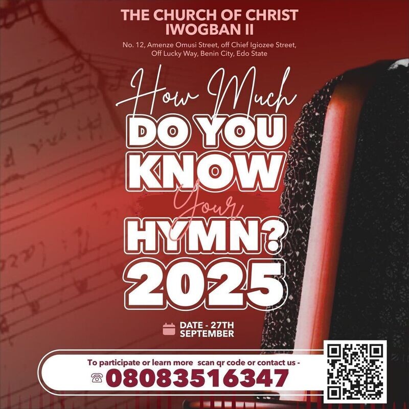 HOW MUCH DO YOU KNOW YOUR HYMN 2025