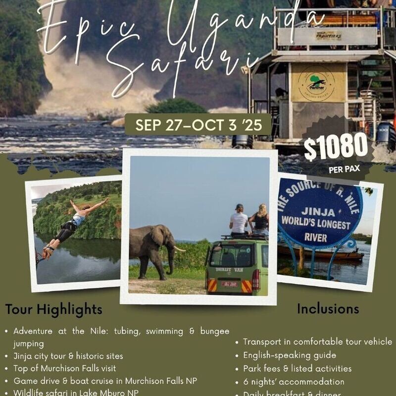 7 Days Epic Uganda Safari