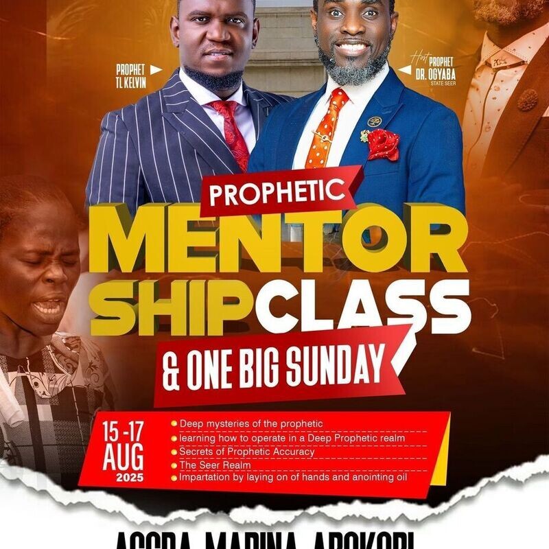 PROPHETIC MENTORSHIP CLASS