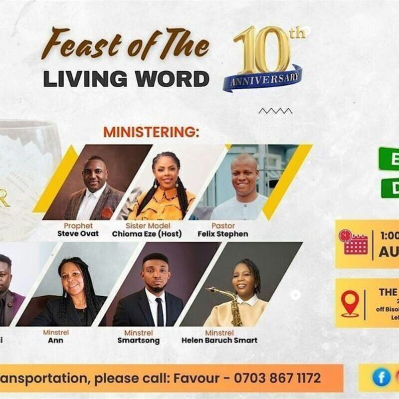Feast of the Living Word – 10th Anniversary Celebration