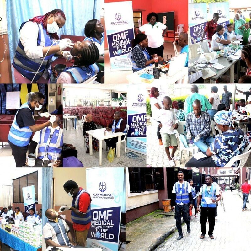 OMF Free Medical Treatment and Care in Enerhen Community, Delta State, Nigeria